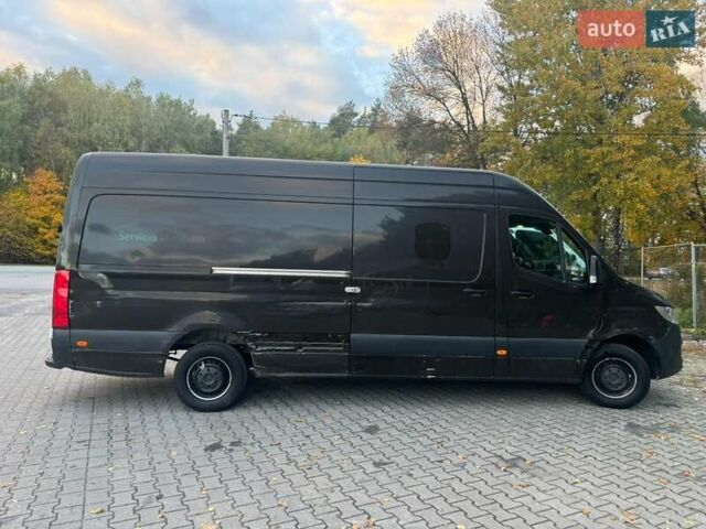 Черный Мерседес Sprinter, объемом двигателя 2.2 л и пробегом 250 тыс. км за 21000 $, фото 10 на Automoto.ua