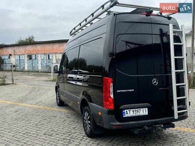 Черный Мерседес Sprinter, объемом двигателя 1.9 л и пробегом 92 тыс. км за 37700 $, фото 10 на Automoto.ua