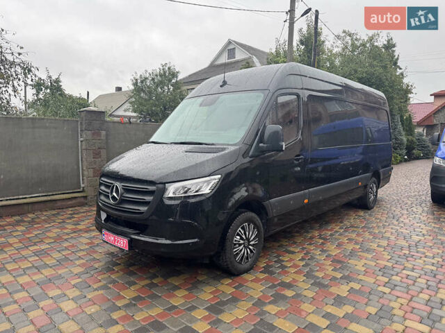 Чорний Мерседес Sprinter, об'ємом двигуна 2 л та пробігом 210 тис. км за 35800 $, фото 84 на Automoto.ua