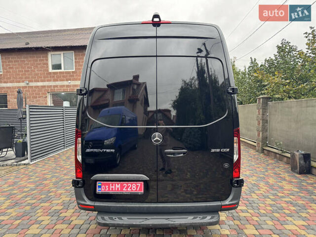 Чорний Мерседес Sprinter, об'ємом двигуна 2 л та пробігом 210 тис. км за 35800 $, фото 50 на Automoto.ua