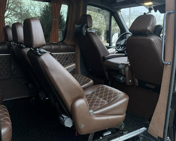 Черный Мерседес Sprinter, объемом двигателя 2.14 л и пробегом 200 тыс. км за 49000 $, фото 30 на Automoto.ua