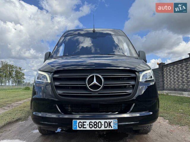 Чорний Мерседес Sprinter, об'ємом двигуна 2 л та пробігом 268 тис. км за 33900 $, фото 5 на Automoto.ua