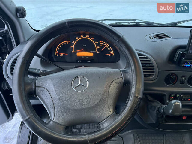 Черный Мерседес Sprinter, объемом двигателя 2.7 л и пробегом 453 тыс. км за 8700 $, фото 30 на Automoto.ua