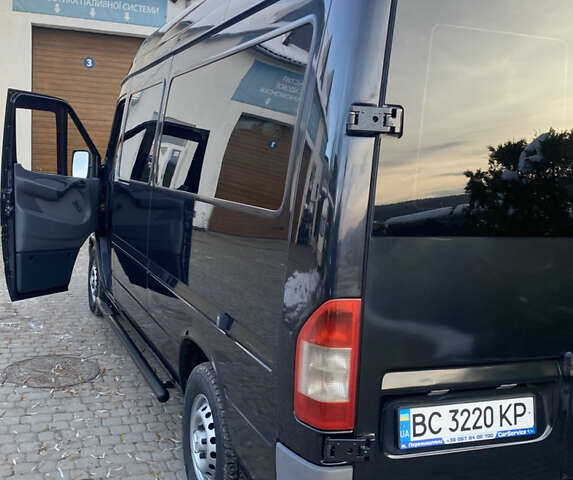 Черный Мерседес Sprinter, объемом двигателя 2.2 л и пробегом 360 тыс. км за 13999 $, фото 16 на Automoto.ua