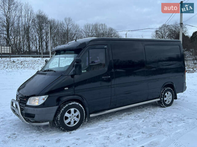 Черный Мерседес Sprinter, объемом двигателя 2.7 л и пробегом 453 тыс. км за 8700 $, фото 15 на Automoto.ua