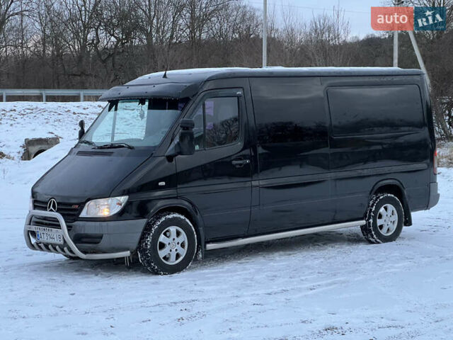 Черный Мерседес Sprinter, объемом двигателя 2.7 л и пробегом 453 тыс. км за 8700 $, фото 3 на Automoto.ua