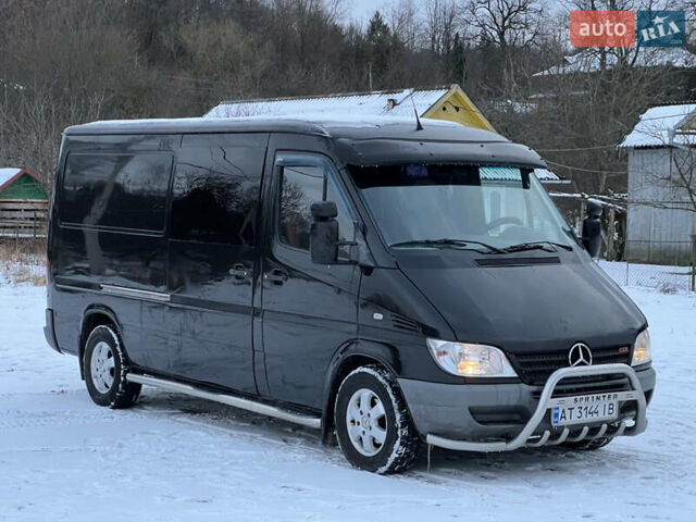 Черный Мерседес Sprinter, объемом двигателя 2.7 л и пробегом 453 тыс. км за 8700 $, фото 7 на Automoto.ua