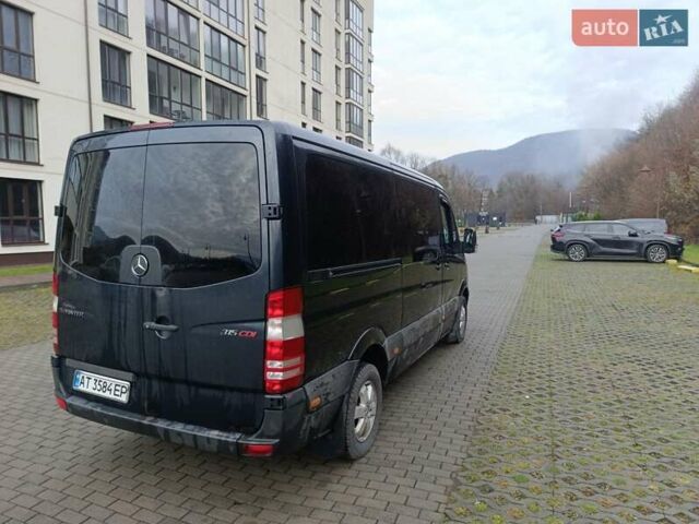 Черный Мерседес Sprinter, объемом двигателя 2.2 л и пробегом 560 тыс. км за 11999 $, фото 3 на Automoto.ua