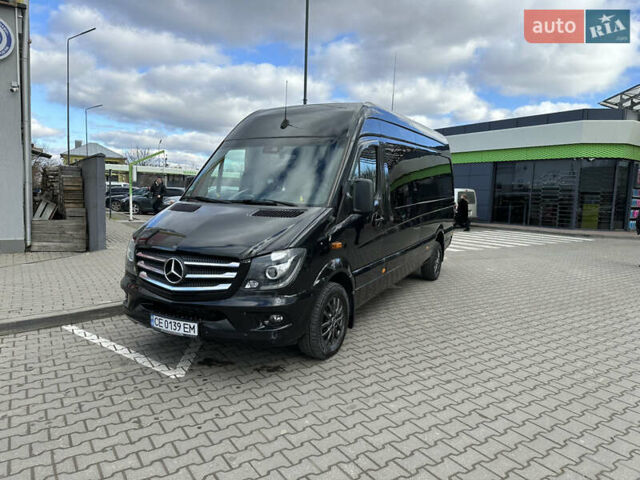 Мерседес Sprinter 2017 у Чернівцях на Automoto.ua Чорний Мерседес Sprinter, об'ємом двигуна 2.14 л та пробігом 180 тис. км за 20000 $, фото 4 на Automoto.ua