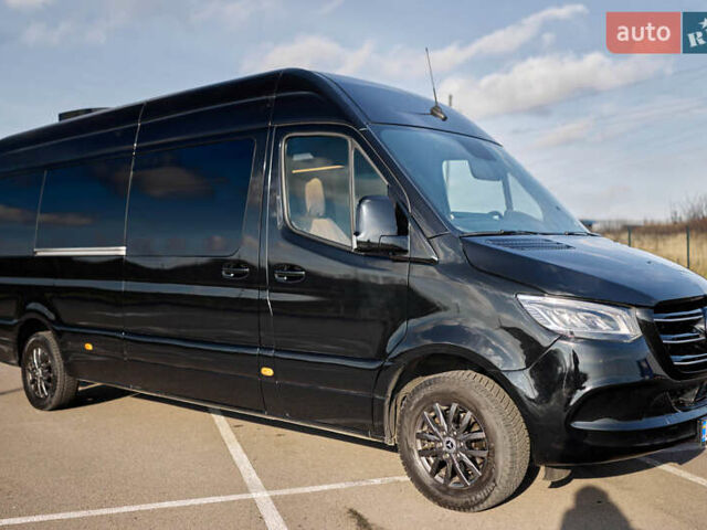 Черный Мерседес Sprinter, объемом двигателя 2.14 л и пробегом 432 тыс. км за 57800 $, фото 9 на Automoto.ua