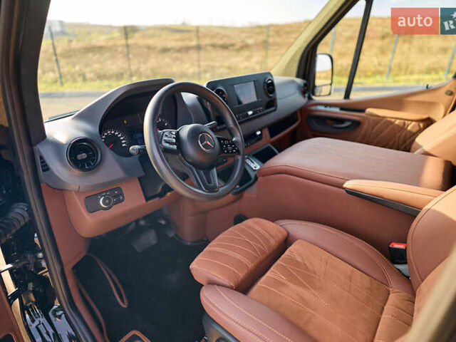 Черный Мерседес Sprinter, объемом двигателя 2.14 л и пробегом 432 тыс. км за 57800 $, фото 60 на Automoto.ua