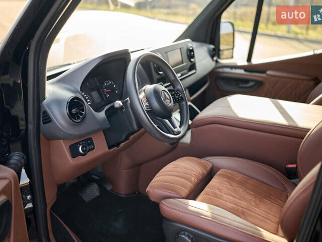 Черный Мерседес Sprinter, объемом двигателя 2.14 л и пробегом 432 тыс. км за 57800 $, фото 46 на Automoto.ua