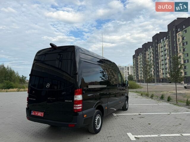 Черный Мерседес Sprinter, объемом двигателя 2.2 л и пробегом 214 тыс. км за 18700 $, фото 5 на Automoto.ua