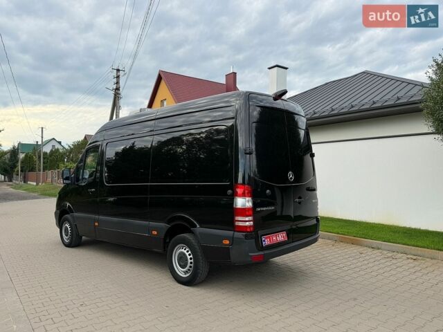 Черный Мерседес Sprinter, объемом двигателя 2.2 л и пробегом 214 тыс. км за 18900 $, фото 7 на Automoto.ua
