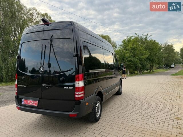 Черный Мерседес Sprinter, объемом двигателя 2.2 л и пробегом 214 тыс. км за 18900 $, фото 5 на Automoto.ua