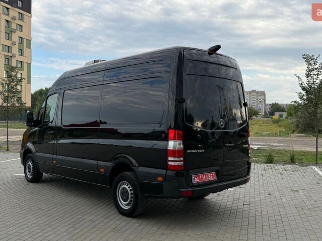 Черный Мерседес Sprinter, объемом двигателя 2.2 л и пробегом 214 тыс. км за 18700 $, фото 4 на Automoto.ua