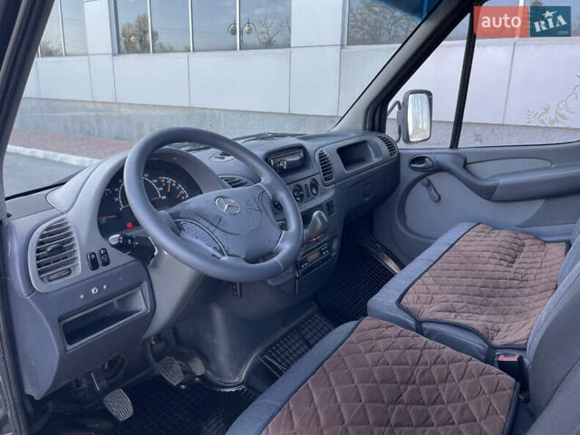 Черный Мерседес Sprinter, объемом двигателя 2.2 л и пробегом 711 тыс. км за 14400 $, фото 20 на Automoto.ua
