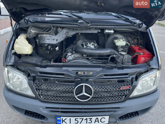 Черный Мерседес Sprinter, объемом двигателя 2.2 л и пробегом 711 тыс. км за 14400 $, фото 19 на Automoto.ua