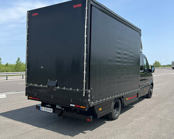 Черный Мерседес Sprinter, объемом двигателя 3 л и пробегом 680 тыс. км за 30000 $, фото 8 на Automoto.ua
