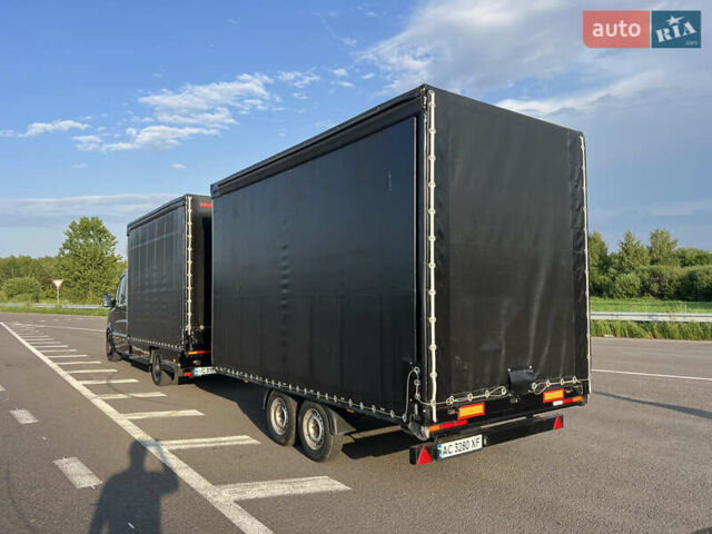 Черный Мерседес Sprinter, объемом двигателя 3 л и пробегом 680 тыс. км за 30000 $, фото 54 на Automoto.ua