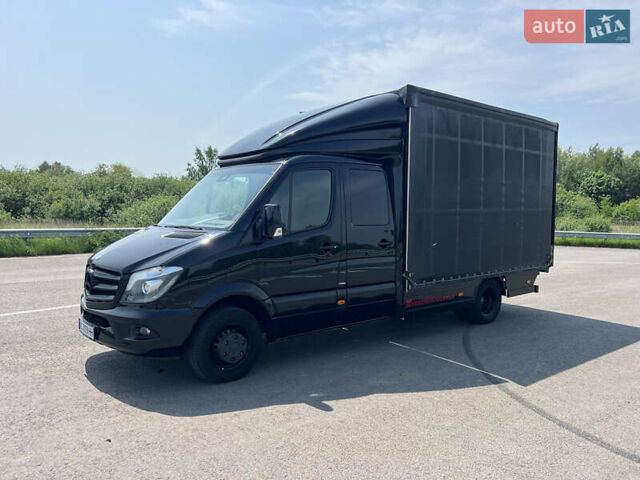 Черный Мерседес Sprinter, объемом двигателя 3 л и пробегом 680 тыс. км за 30000 $, фото 12 на Automoto.ua