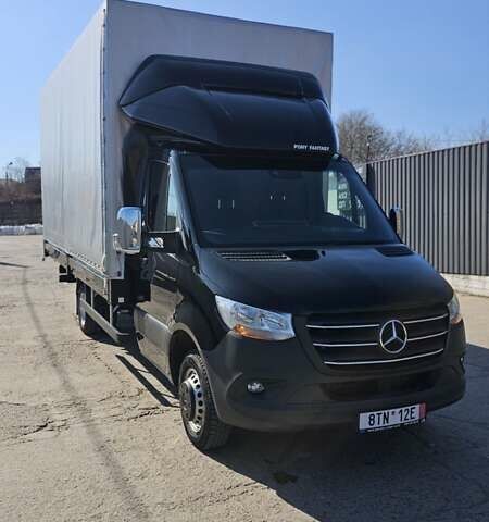 Черный Мерседес Sprinter, объемом двигателя 3 л и пробегом 360 тыс. км за 33500 $, фото 12 на Automoto.ua