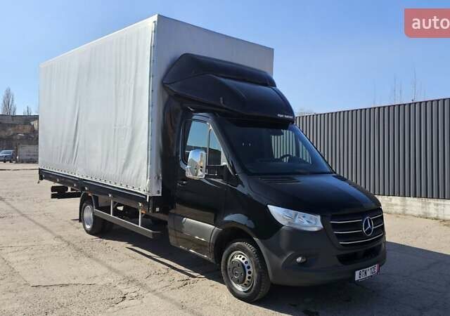 Черный Мерседес Sprinter, объемом двигателя 3 л и пробегом 360 тыс. км за 33500 $, фото 11 на Automoto.ua