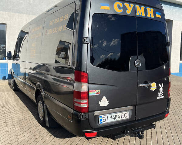 Черный Мерседес Sprinter, объемом двигателя 3 л и пробегом 142 тыс. км за 34800 $, фото 7 на Automoto.ua