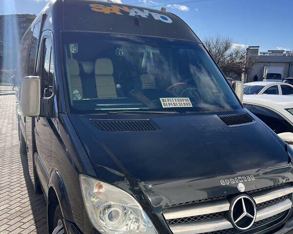 Черный Мерседес Sprinter, объемом двигателя 3 л и пробегом 142 тыс. км за 34800 $, фото 8 на Automoto.ua