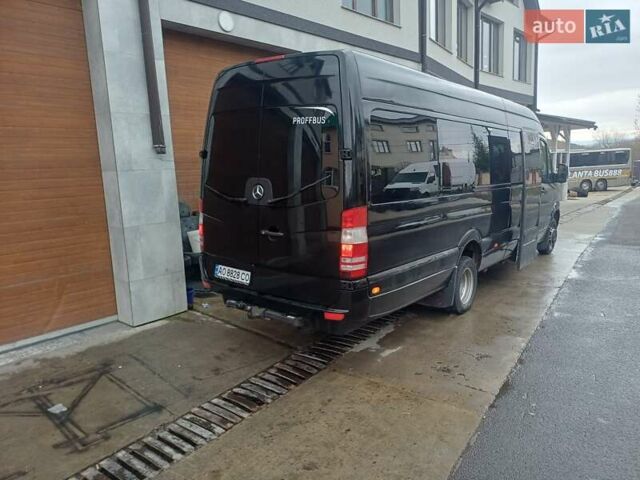 Черный Мерседес Sprinter, объемом двигателя 2.14 л и пробегом 240 тыс. км за 36000 $, фото 1 на Automoto.ua