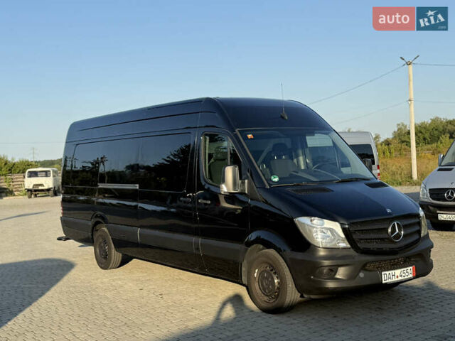 Черный Мерседес Sprinter, объемом двигателя 2.14 л и пробегом 309 тыс. км за 29500 $, фото 5 на Automoto.ua