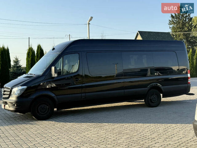 Черный Мерседес Sprinter, объемом двигателя 2.14 л и пробегом 309 тыс. км за 29500 $, фото 2 на Automoto.ua