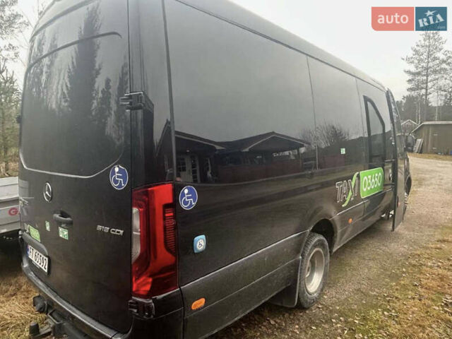 Черный Мерседес Sprinter, объемом двигателя 3 л и пробегом 345 тыс. км за 74900 $, фото 8 на Automoto.ua