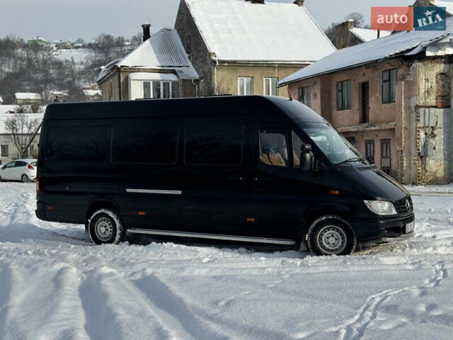 Чорний Мерседес Sprinter, об'ємом двигуна 2.69 л та пробігом 495 тис. км за 12700 $, фото 2 на Automoto.ua