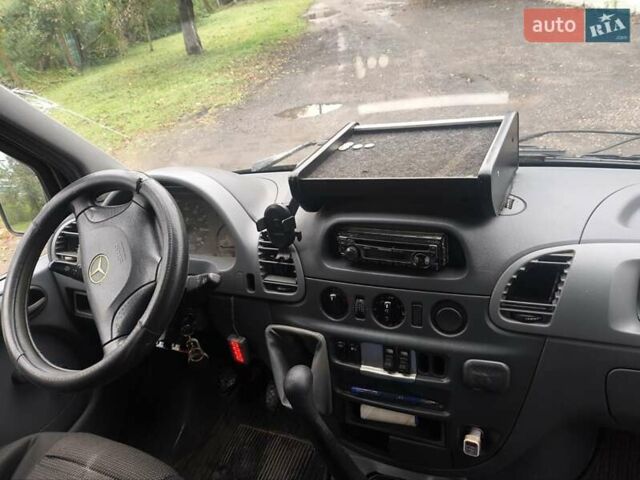 Черный Мерседес Sprinter, объемом двигателя 2.9 л и пробегом 885 тыс. км за 7600 $, фото 10 на Automoto.ua