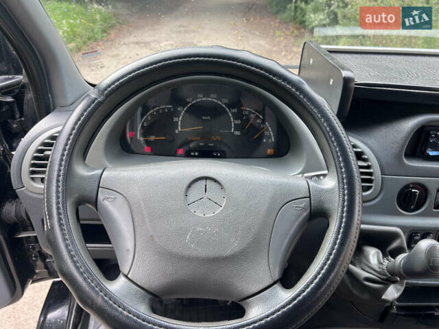 Чорний Мерседес Sprinter, об'ємом двигуна 2.1 л та пробігом 475 тис. км за 11800 $, фото 17 на Automoto.ua