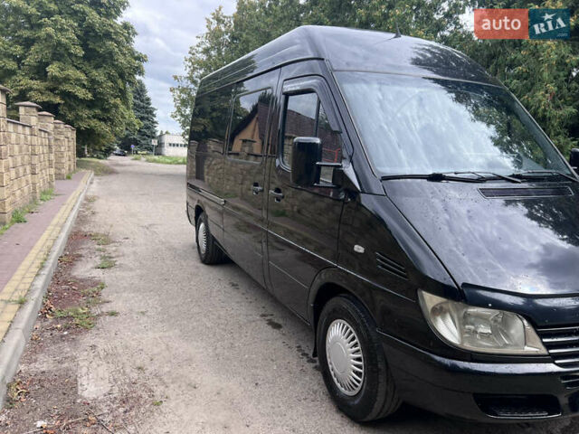 Черный Мерседес Sprinter, объемом двигателя 2.1 л и пробегом 475 тыс. км за 11200 $, фото 1 на Automoto.ua
