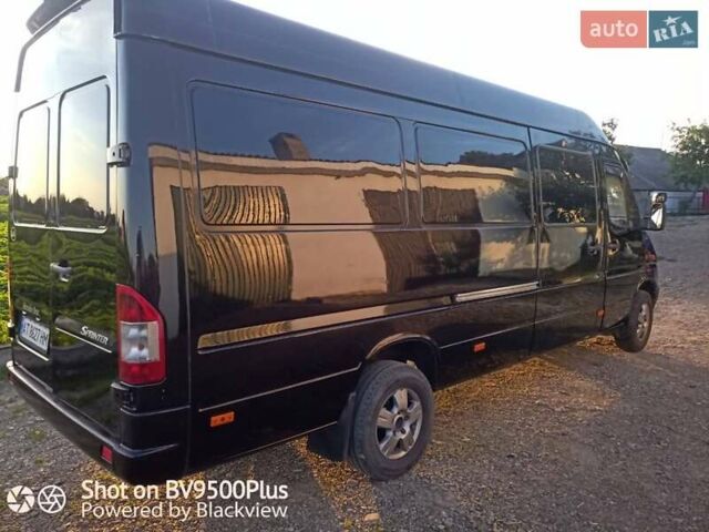 Черный Мерседес Sprinter, объемом двигателя 2.7 л и пробегом 23 тыс. км за 10500 $, фото 2 на Automoto.ua