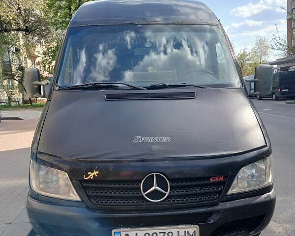 Чорний Мерседес Sprinter, об'ємом двигуна 2.1 л та пробігом 600 тис. км за 9500 $, фото 7 на Automoto.ua