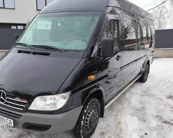 Черный Мерседес Sprinter, объемом двигателя 2.7 л и пробегом 450 тыс. км за 18000 $, фото 11 на Automoto.ua