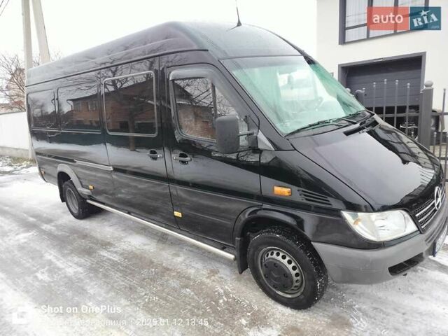 Черный Мерседес Sprinter, объемом двигателя 2.7 л и пробегом 450 тыс. км за 18000 $, фото 28 на Automoto.ua