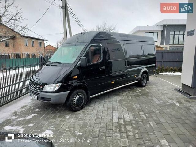 Черный Мерседес Sprinter, объемом двигателя 2.7 л и пробегом 450 тыс. км за 18000 $, фото 34 на Automoto.ua