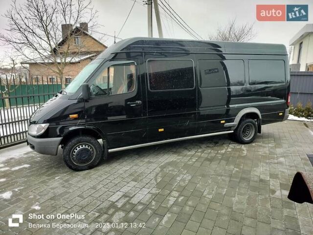 Черный Мерседес Sprinter, объемом двигателя 2.7 л и пробегом 450 тыс. км за 18000 $, фото 33 на Automoto.ua