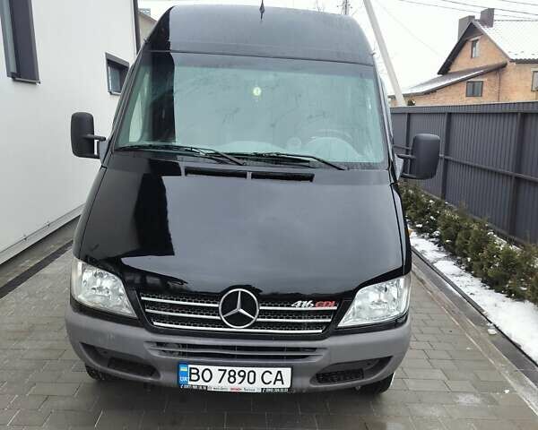 Черный Мерседес Sprinter, объемом двигателя 2.7 л и пробегом 450 тыс. км за 18000 $, фото 8 на Automoto.ua