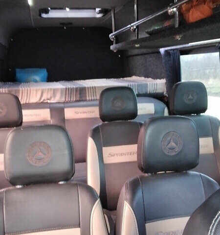 Черный Мерседес Sprinter, объемом двигателя 2.2 л и пробегом 475 тыс. км за 12700 $, фото 9 на Automoto.ua