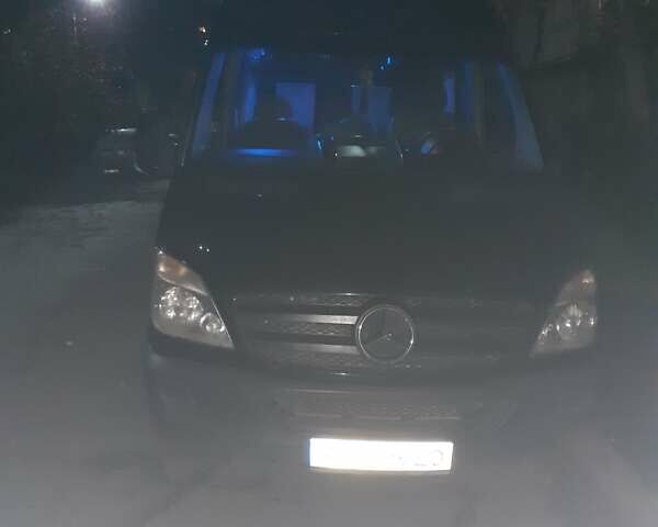 Черный Мерседес Sprinter, объемом двигателя 2.2 л и пробегом 476 тыс. км за 10200 $, фото 3 на Automoto.ua