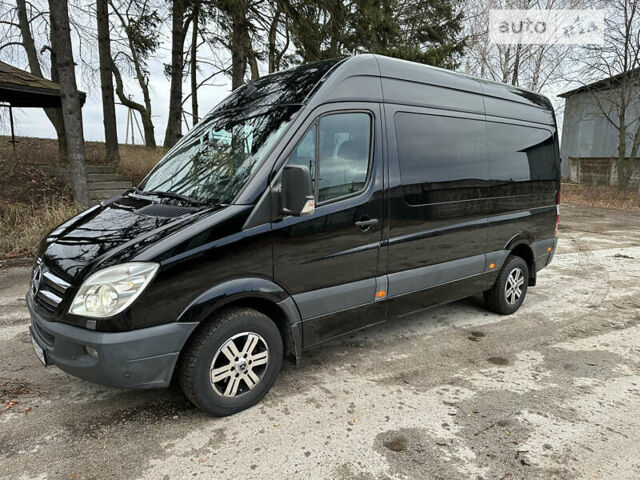 Черный Мерседес Sprinter, объемом двигателя 2.9 л и пробегом 450 тыс. км за 17500 $, фото 3 на Automoto.ua