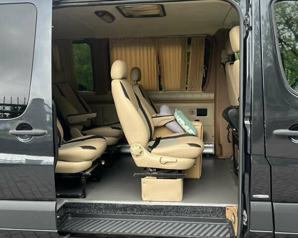 Чорний Мерседес Sprinter, об'ємом двигуна 3 л та пробігом 740 тис. км за 11842 $, фото 20 на Automoto.ua