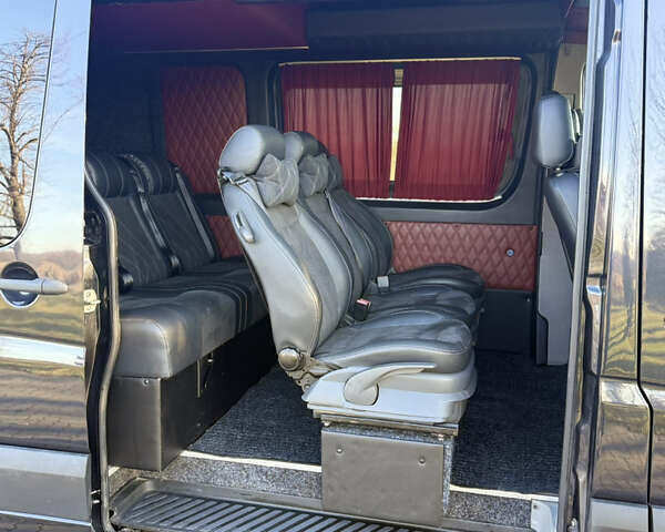 Черный Мерседес Sprinter, объемом двигателя 2.99 л и пробегом 222 тыс. км за 35000 $, фото 16 на Automoto.ua