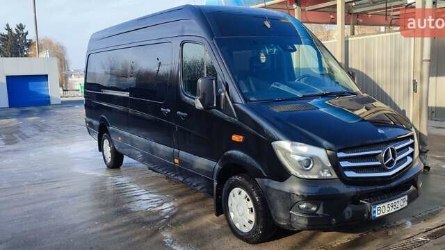 Черный Мерседес Sprinter, объемом двигателя 2.2 л и пробегом 430 тыс. км за 24500 $, фото 3 на Automoto.ua